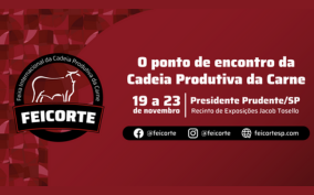 Fazenda Cruz Alta na FEICORTE 2024. Dia 19 a 23 de Novembro em Presidente Prudente-SP